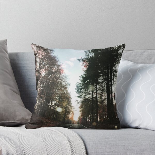 Item preview, Forest road autumn photography designed and sold by H1GA.