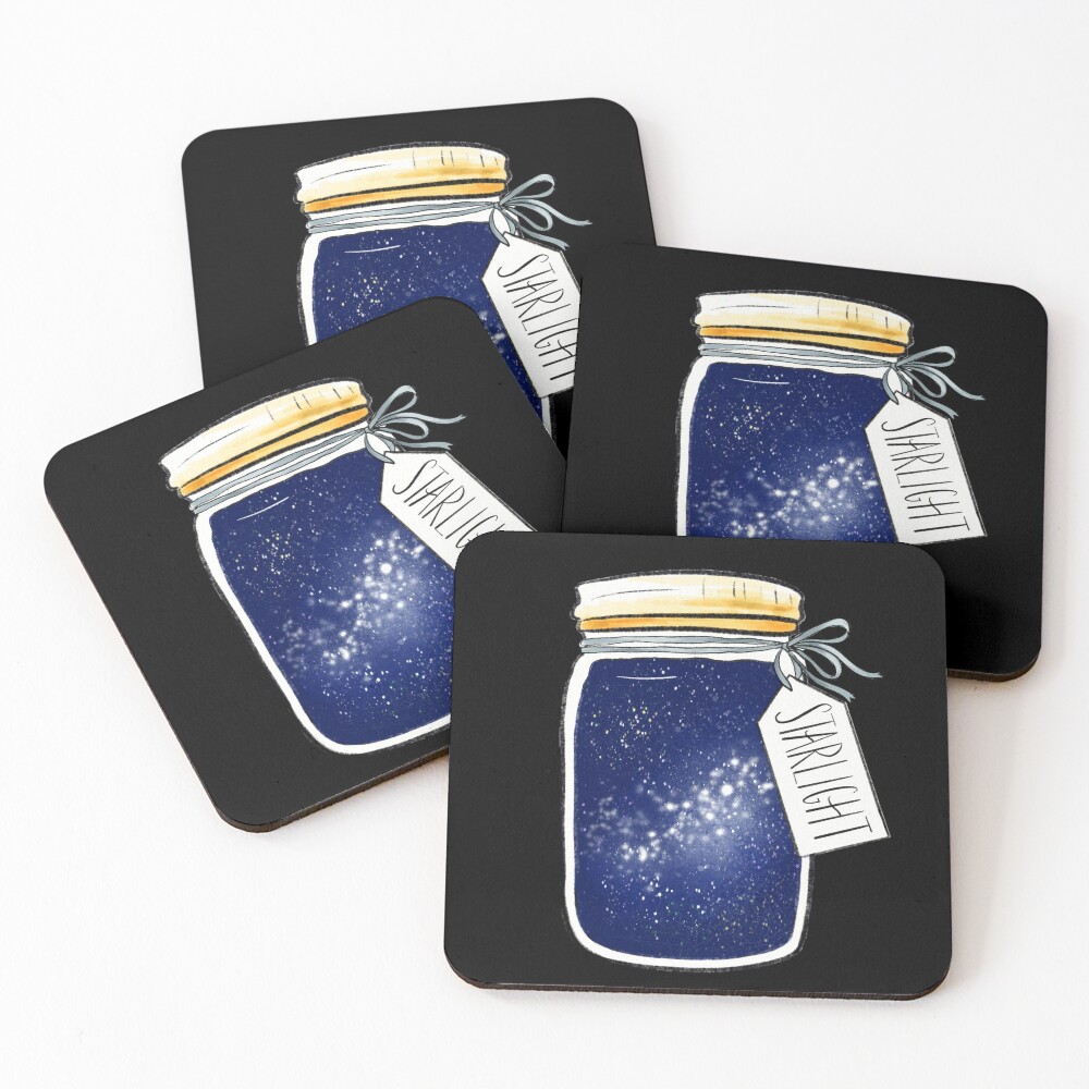Aperçu de l'œuvre Dessous de verre (lot de 4) créée et vendue par HappyNote.