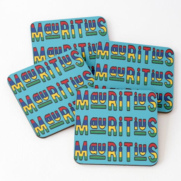 Item preview, Mauritius Font with Mauritian Flag designed and sold by Havocgirl.
