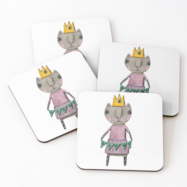 Item preview, Drama Queen Cat designed and sold by embellish studios.