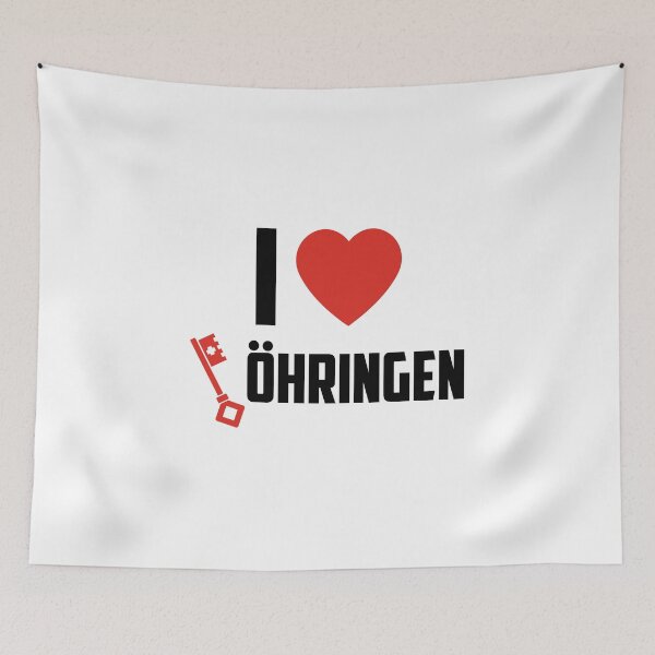 Item preview, I LOVE ÖHRINGEN // High Quality // Heimatliebe designed and sold by H1GA.