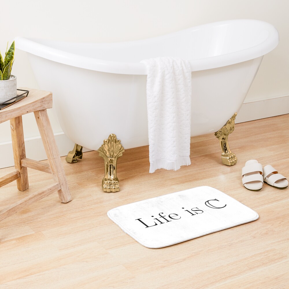 Item preview, Bath Mat designed and sold by MathShirts.
