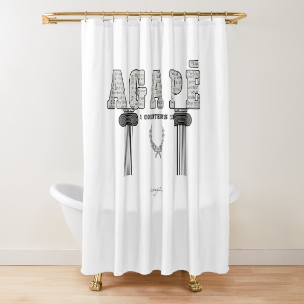 Cute Ballet Praise God, Dance Ballerina Christian For Girls" Shower Curtain  By Npryor13 | Redbubble