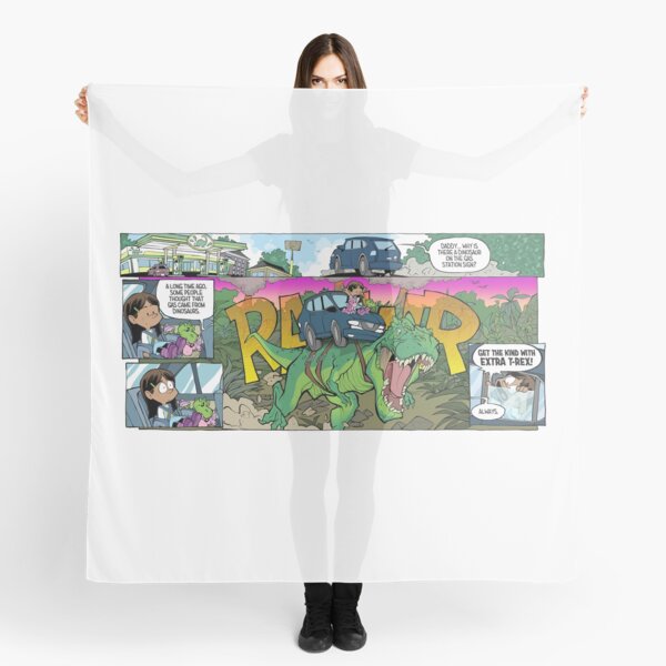 "Dinosaur Turbo Boost!" Scarf
