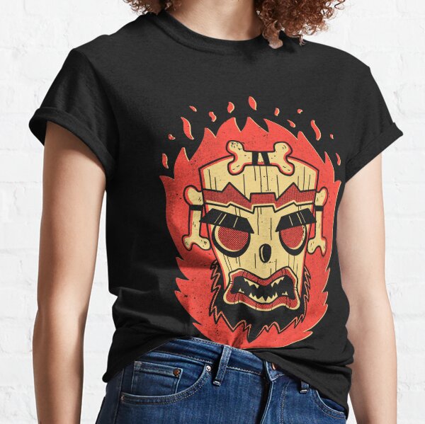 Retro Uka Mask Classic T-Shirt