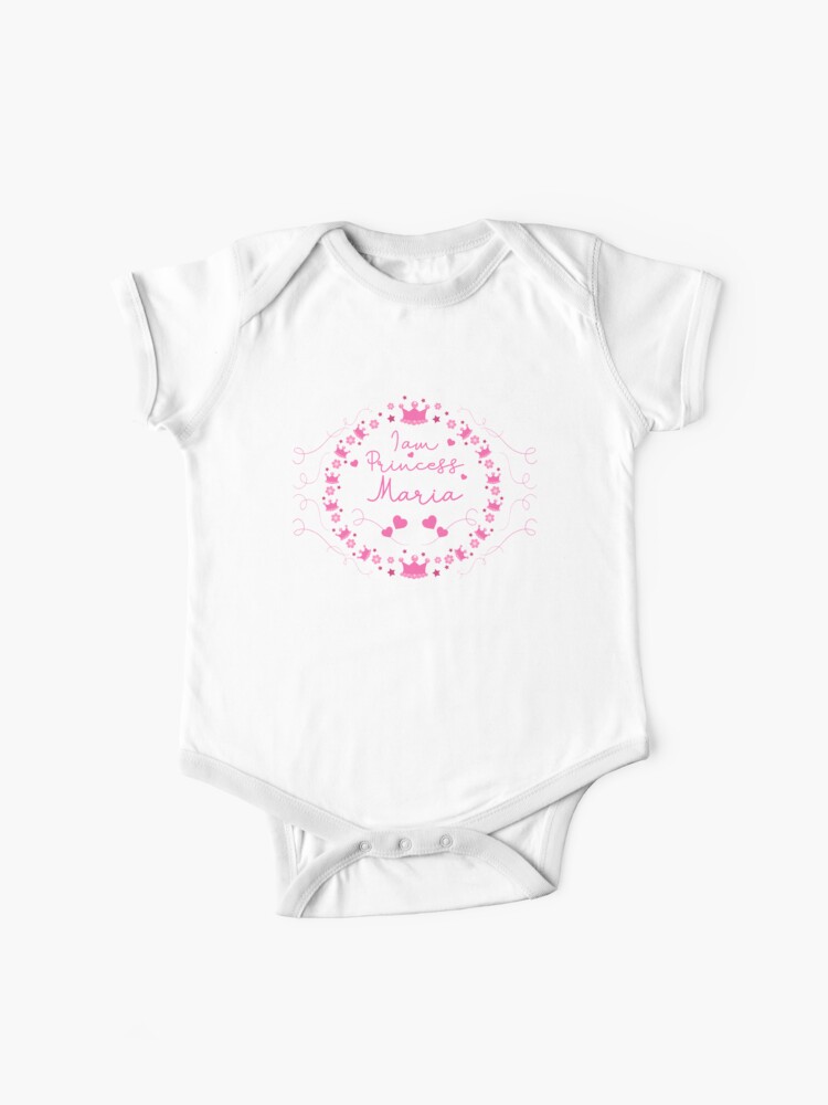 Maria Baby girl Cute Princess  Baby One-Piece for Sale by elhefe |  Redbubble