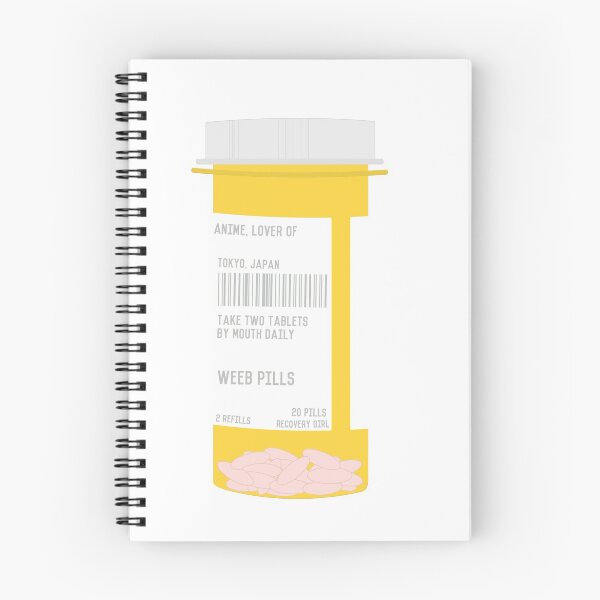 Item preview, weeb pills designed and sold by Ellen Kimberly.