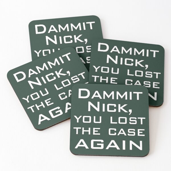 Item preview, DAMMIT, NICK designed and sold by UnlikelyBeard.
