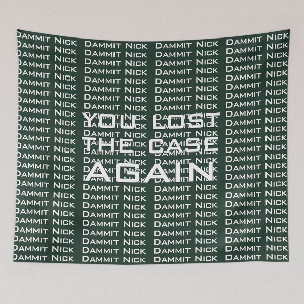 Item preview, DAMMIT, NICK designed and sold by UnlikelyBeard.