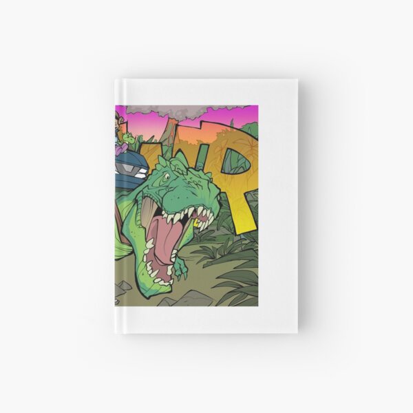 Riding a T-Rex! Hardcover Journal