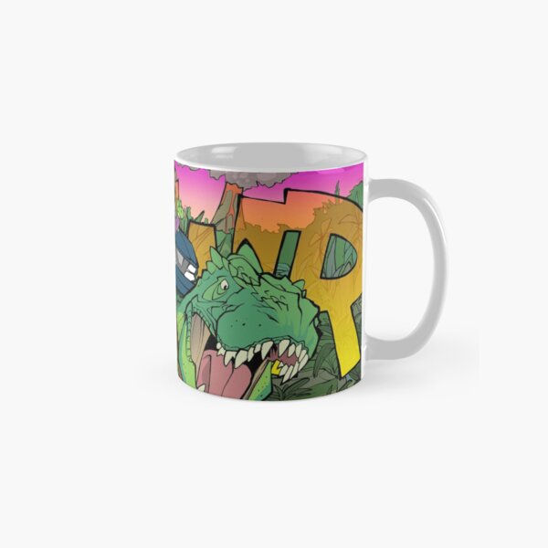 Riding a T-Rex! Classic Mug