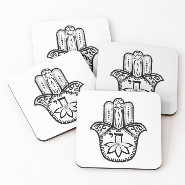 Item preview, Jewish Hamsa Hand designed and sold by ambertanderes.