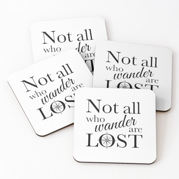 Item preview, Not All Who Wander designed and sold by ambertanderes.