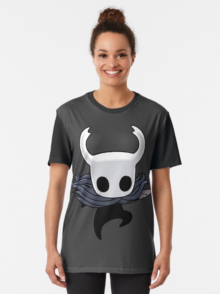Vista alternativa de Camiseta gráfica Hollow Knight Attack