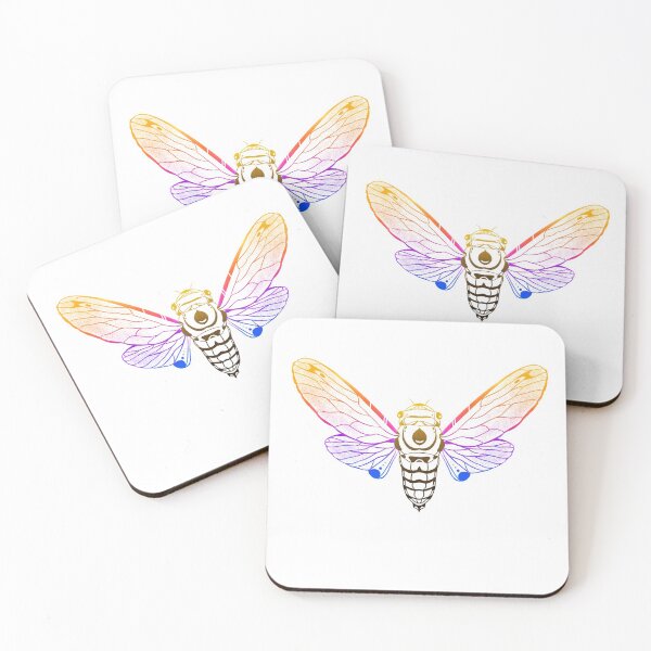 Item preview, Rainbow cicada  designed and sold by Angie-doodles.