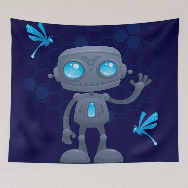 Item preview, Waving Robot designed and sold by fizzgig.