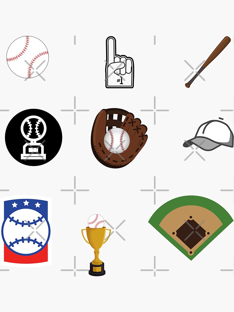 Baseball Sticker Pack by SterlingTales