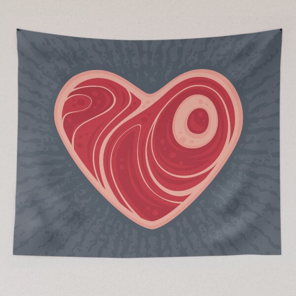 Item preview, Meat Heart designed and sold by fizzgig.