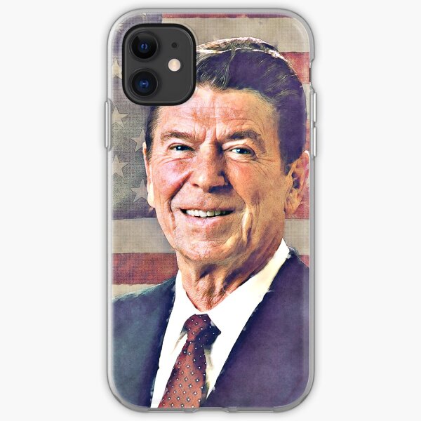 Patriot Ronald Reagan iPhone Soft Case