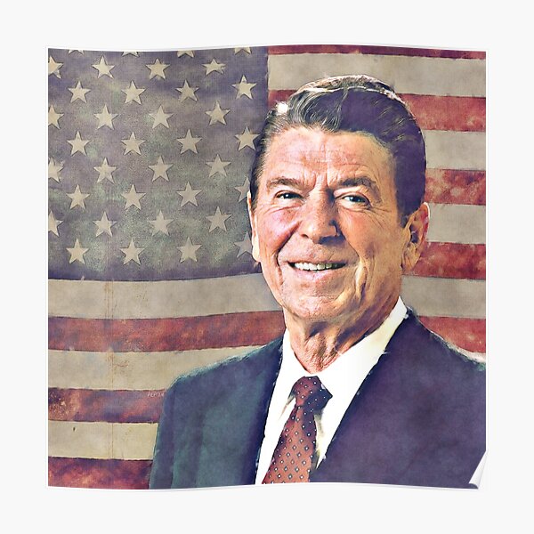 Patriot Ronald Reagan Poster