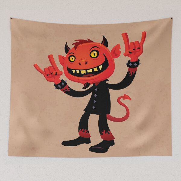 Item preview, Heavy Metal Devil designed and sold by fizzgig.