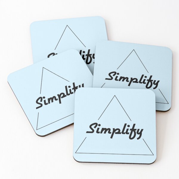Item preview, Simplify designed and sold by Mlaniel.