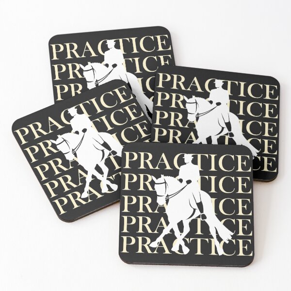 Item preview, Dressage Horse Practice | NickerStickers® on Redbubble designed and sold by NickerStickers.