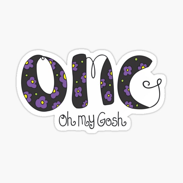 OMG Sticker