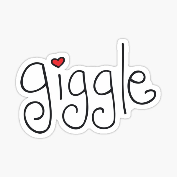 Giggle Sticker