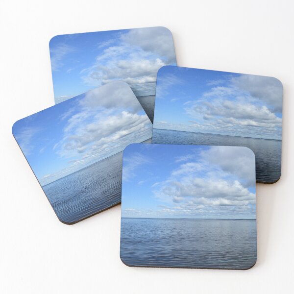 Item preview, beautiful seascape clouds in blue sky  designed and sold by mrivserg.