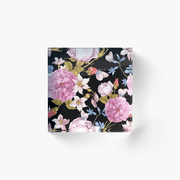 Item preview, Mariposas y flores designed and sold by Sofia Arvanius.
