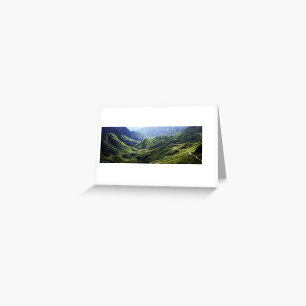 Leaving Sa Pa Greeting Card