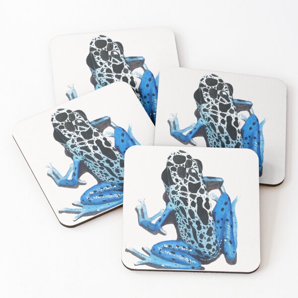 Item preview, Tropical Dendrobates Azureus Dart Frog designed and sold by Sam Hill.