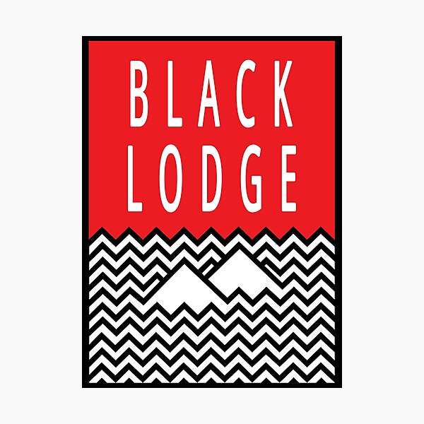 Black Lodge Photographic Print