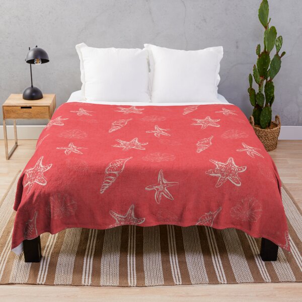 Item preview, Peachy Living Coral Seashell Pattern designed and sold by ClaudiaFlores.