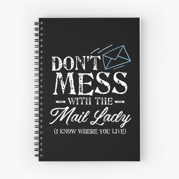Item preview, Post Office Worker design | Don't Mess With the Mail Lady Tee designed and sold by Lisbob.
