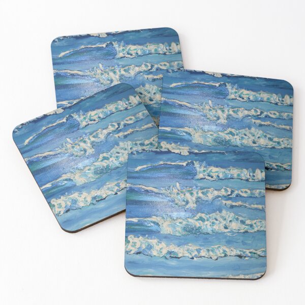 Item preview, Waves Surf Pattern designed and sold by SaltySurfgirl.