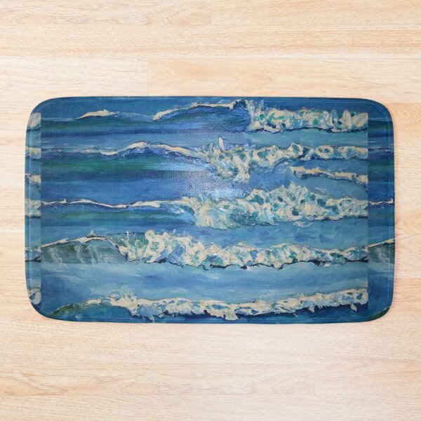 Item preview, Waves Surf Pattern designed and sold by SaltySurfgirl.