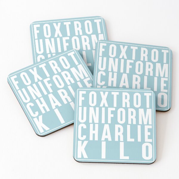 Item preview, Foxtrot Uniform Charlie Kilo designed and sold by MrTeeTime.