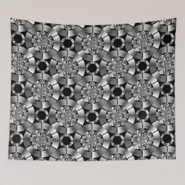 Item preview, Shiny metallic damask designed and sold by Gaspar Avila.