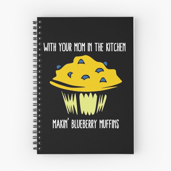 Item preview, with your mom in the kitchen, makin blueberry muffins designed and sold by GrasslandDesign.