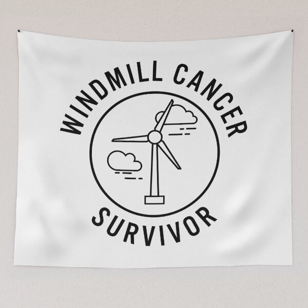 Item preview, Windmill Cancer Survivor designed and sold by rkcdesigns.