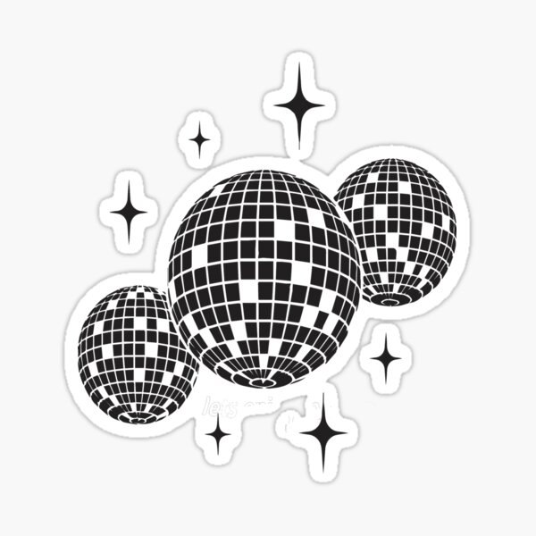 Disco balls Sticker