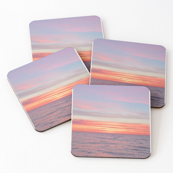Item preview, Hermoso amanecer en el lago Hurón en Michigan designed and sold by JamRosieDesigns.