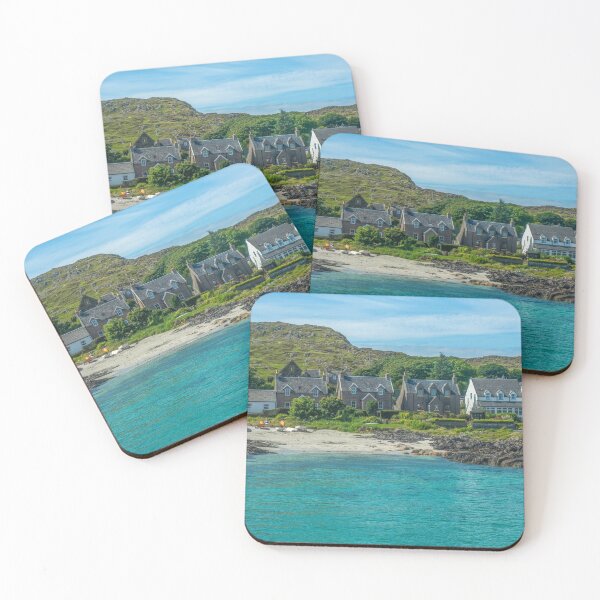 Item preview, Turquoise Bay With Cottages By the Beach, Isle of Iona, Hebrides, Scotland.jpg designed and sold by marthadoom.