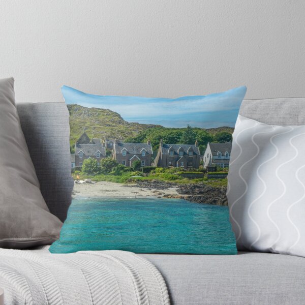 Item preview, Turquoise Bay With Cottages By the Beach, Isle of Iona, Hebrides, Scotland.jpg designed and sold by marthadoom.