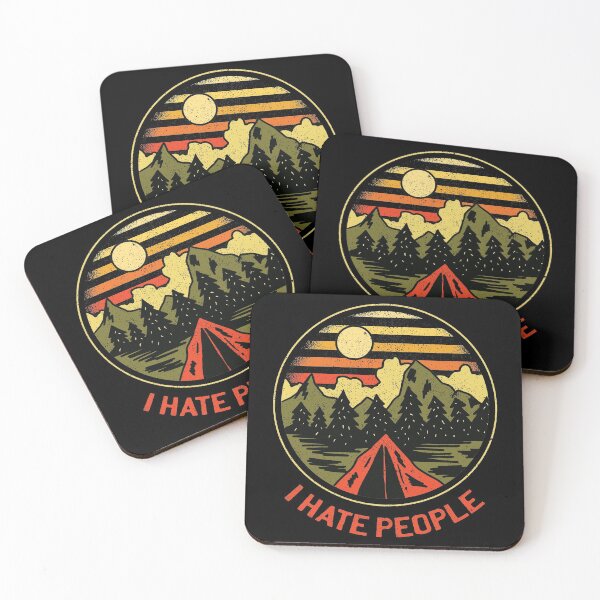 Item preview, I hate people | Wanderer T-Shirt Design. designed and sold by emphatic.