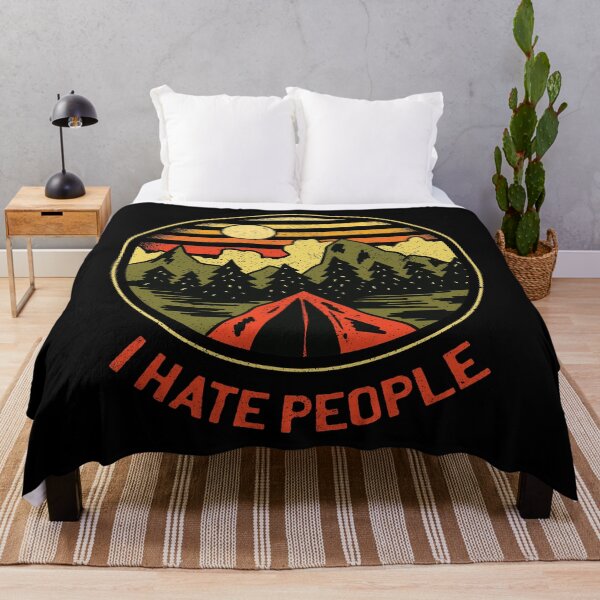 Item preview, I hate people | Wanderer T-Shirt Design. designed and sold by emphatic.