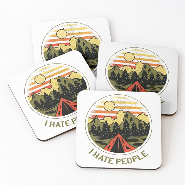Item preview, I hate people | Wanderer T-Shirt Design. designed and sold by emphatic.