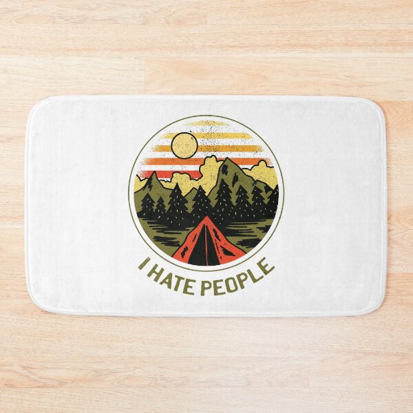 Item preview, I hate people | Wanderer T-Shirt Design. designed and sold by emphatic.